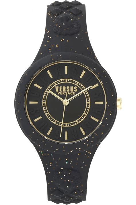 versus versace fire island glitter watch